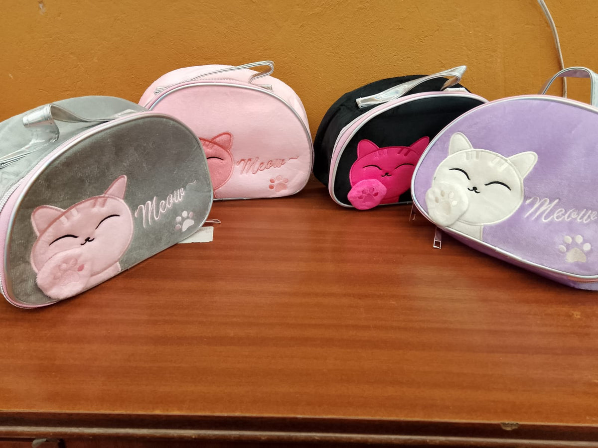 ESTUCHE DESIGN MEOW CAT 22X15X7 CM