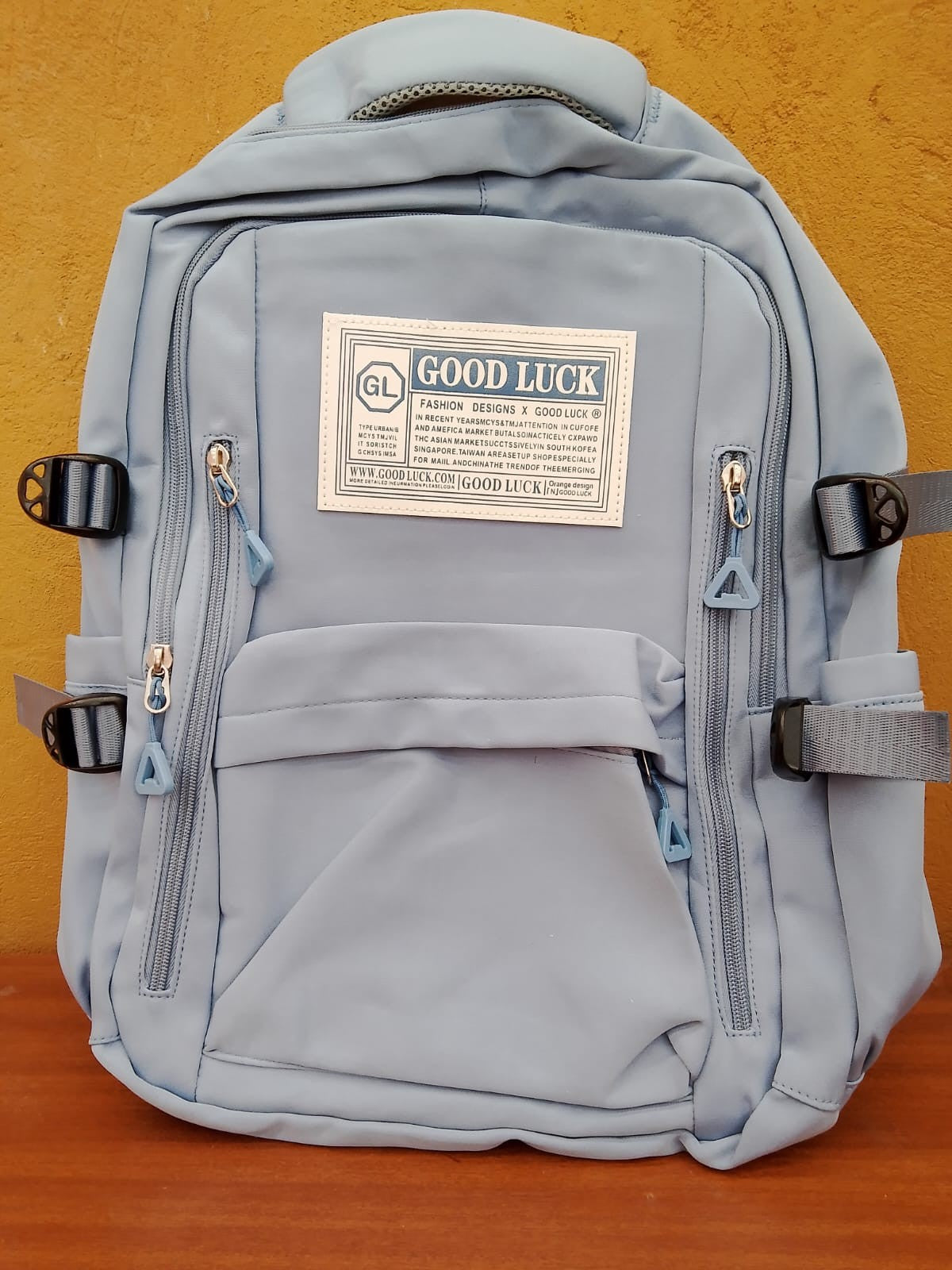 MOCHILA ESCOLAR DESIGN BLUE 43X28X13 CM