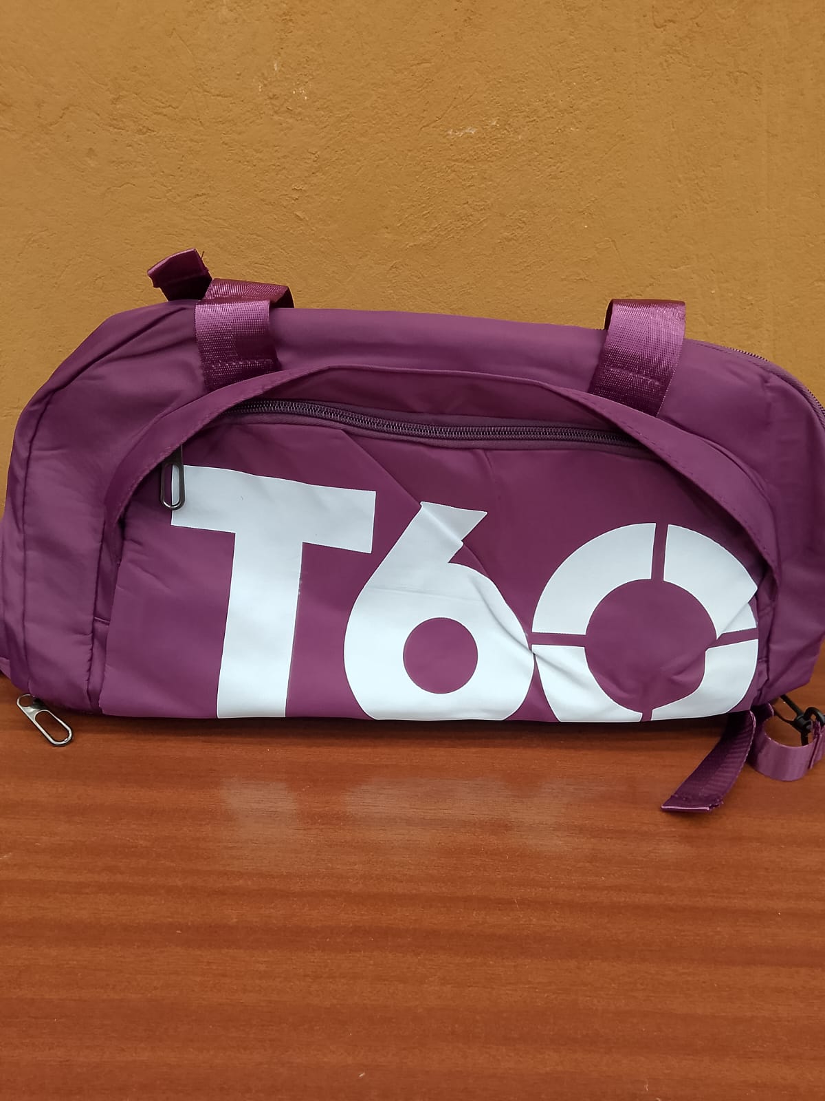 BOLSO DE FITNESS DESIGN BIG T60 PURPLE 48X23X23 CM