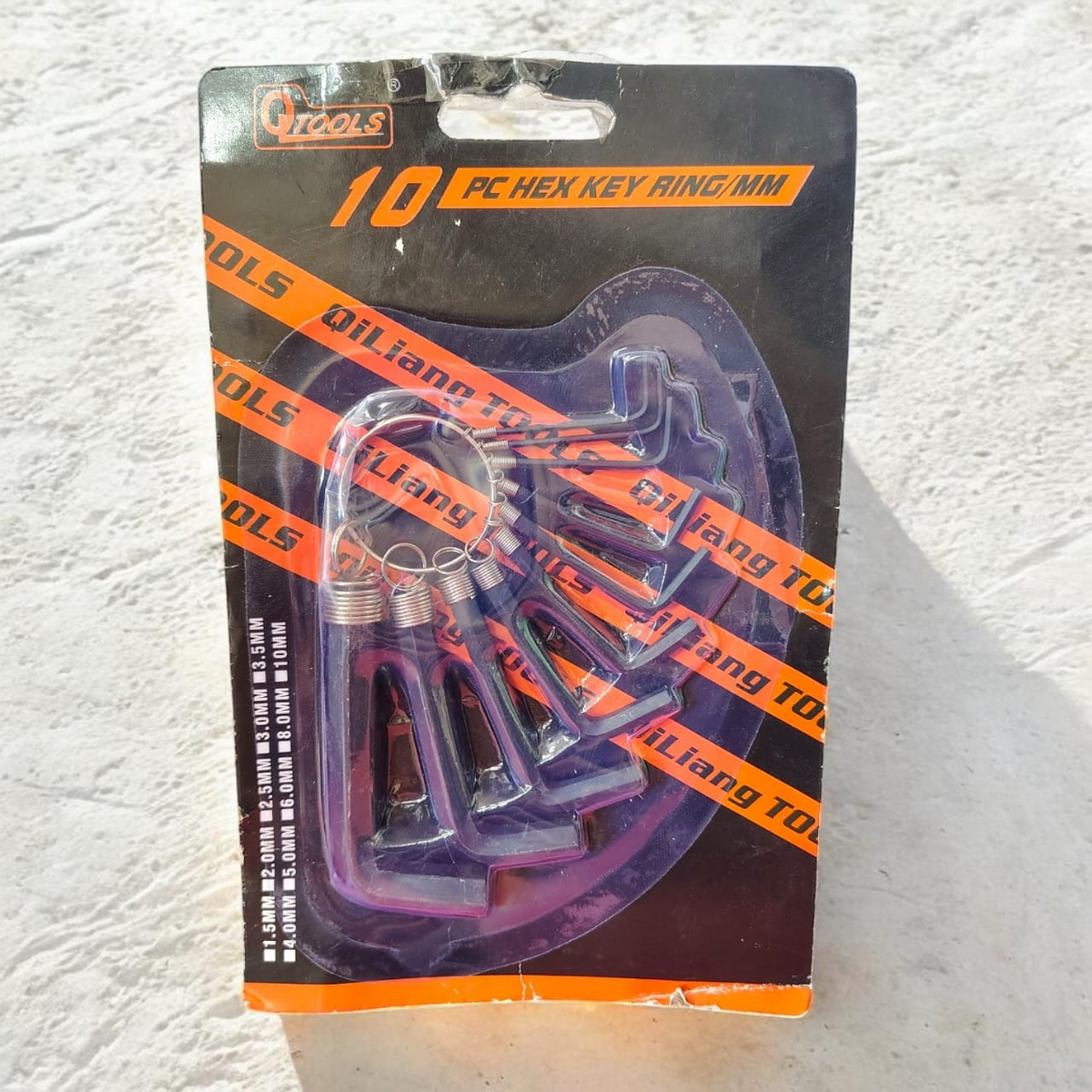 SET DE HERRAMIENTAS DE LLAVES BRISTOL DE METAL DESIGN HARDWARE 10 UND
