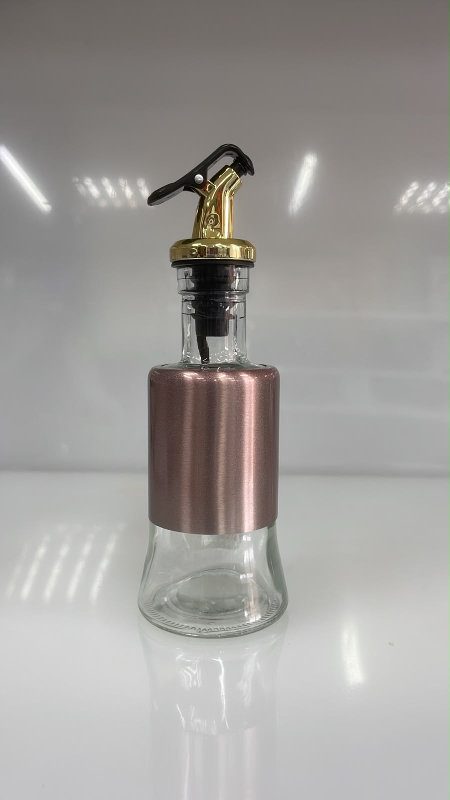 DISPENSADOR DE VIDRIO DESIGN PARA COCINA 20X6 CM 200 ML