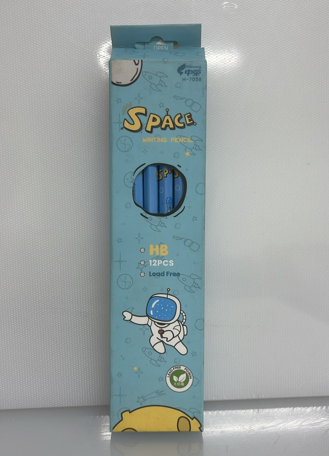 SET X12 DE LAPICES DESIGN SPACE 19 CM PL44-4