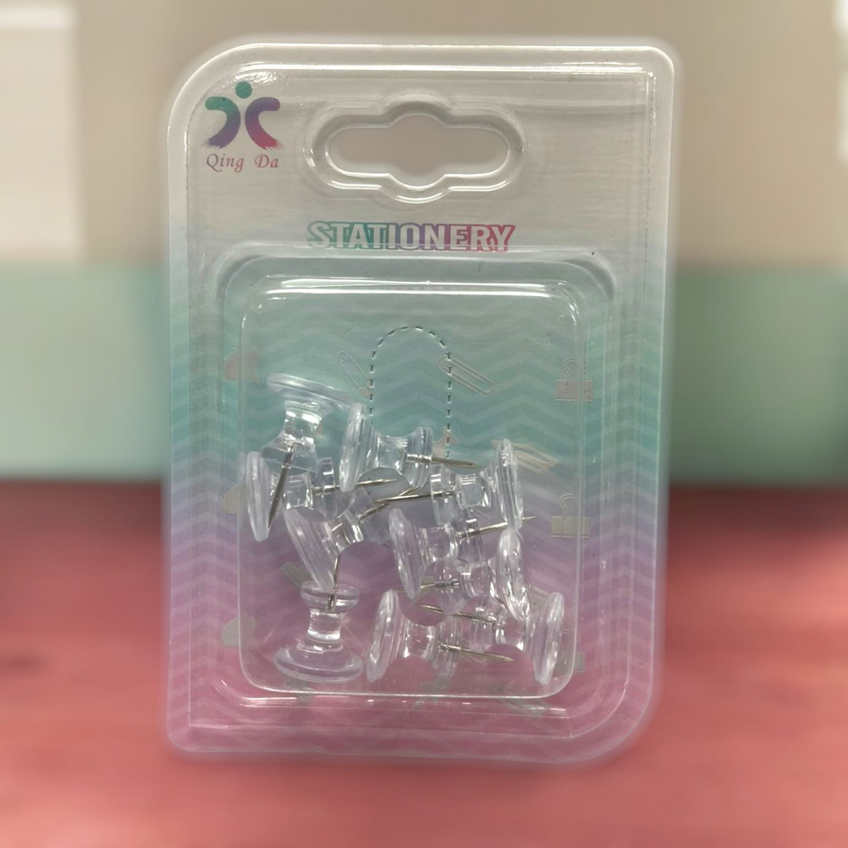 SET X 10 UND CHINCHES DE PLASTICO Y METAL MKL 10PCS