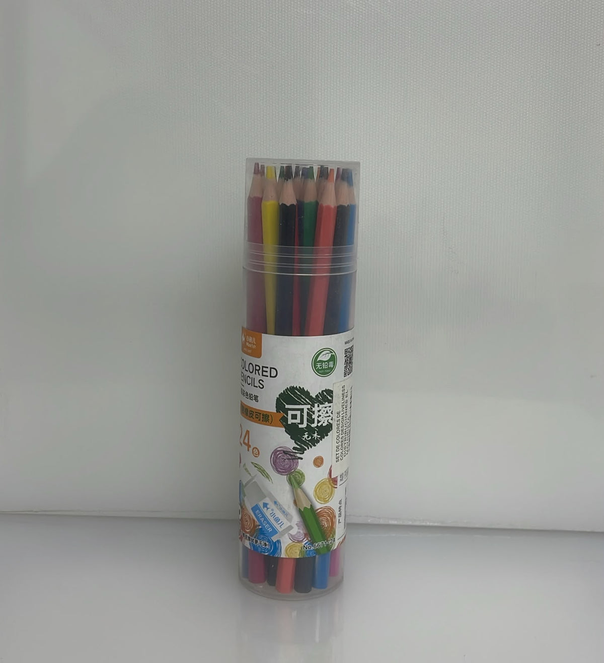 SET X24 DE COLORES DE COLORES DESIGN LIVELINESS 17 CM PL41-9