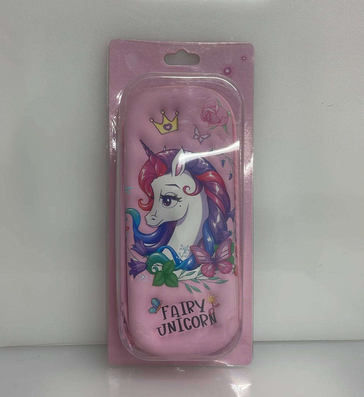 ESTUCHE PARA LAPICES DESIGN UNICORN 7X20CM