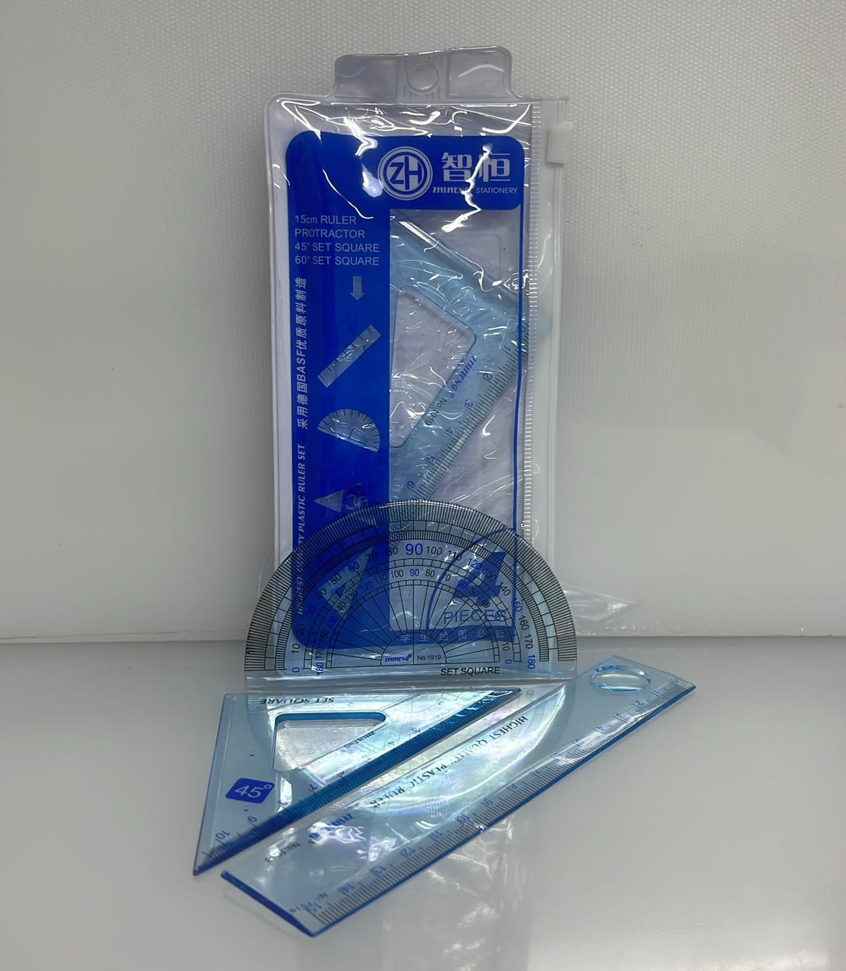 SET X4 DE REGLAS DE PLASTICO 15 CM PL38-10
