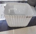 CESTA ORGANIZADORA DE PLASTICO DESIGN WHITE 25X15X12CM REF. PL1313