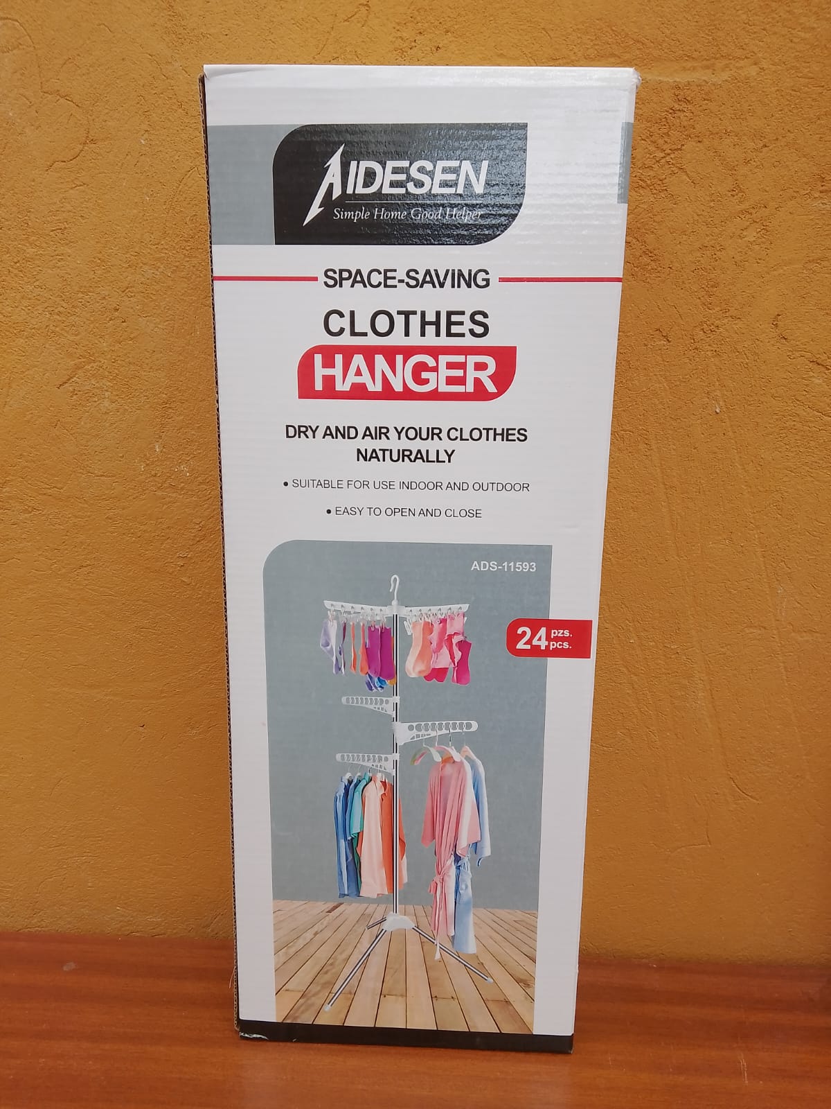 ORGANIZADOR DE PLASTICO Y METAL SPACE SAVING 168X61