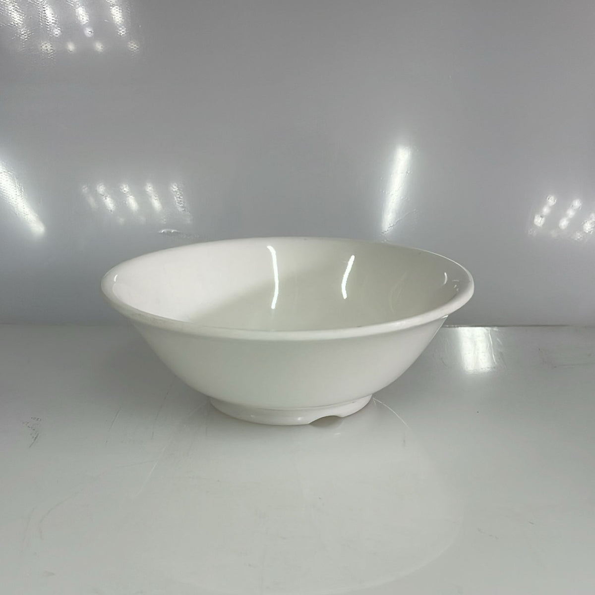 BOWL DE PLASTICO DESIGN WHITE 13X4CM