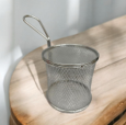 CESTA DECORATIVA EN ACERO DESIGN SILVER 8X8CM REF PL19-6