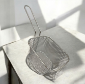 (S) CESTA DECORATIVA EN ACERO DESIGN SILVER 10X8X6CM REF PL19-19