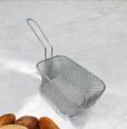 CESTA DECORATIVA EN ACERO DESIGN SILVER 22X9X5CM REF PL19-36