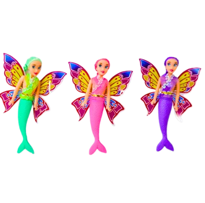 N4806-W172D-1 MUNECA HADA SIRENA