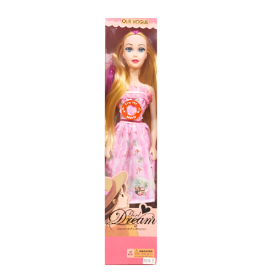 N4741-1818-67 MUNECA ELEGANTE ROSE