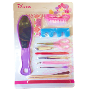 (S)SET 13 UND PEDICURE 31X16 CM PB31-8Â