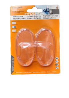 SET X2 GANCHOS ADHESIVOS DE ALTA CALIDAD PB32-42