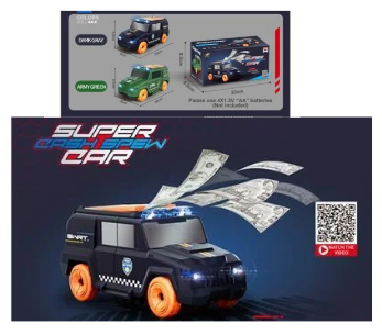 N6237-655-33 CARRO MONEY DE JUGUETE