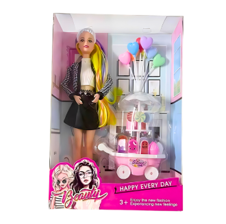 N5527-HY08 MUNECA CRIS CON ACCESORIOS