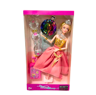 N5536-MS20215-23B MUNECA SARA CON ACCESORIOS