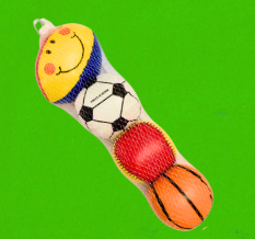 N6336 SET DE PELOTAS 7X6 CM