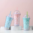 VASO PITILLO UNICORNIO 380ML 26 CM PB06-3