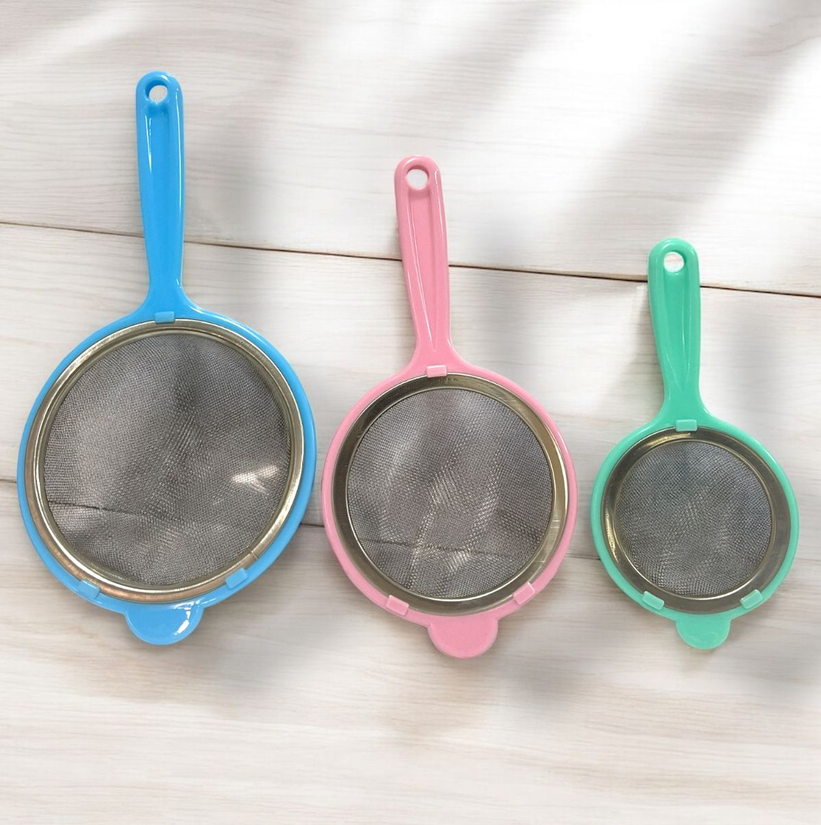 SET COLADORES X3 MALLA METALICA D81012CM PB05-6