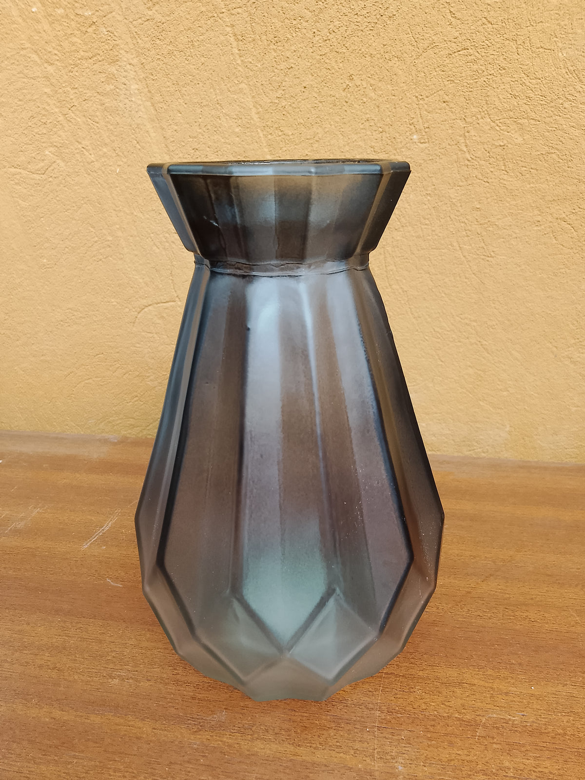 FLORERO VIDRIO DIAMANTE COLORS DEGRADE LL-2 17X9 CM 550 ML