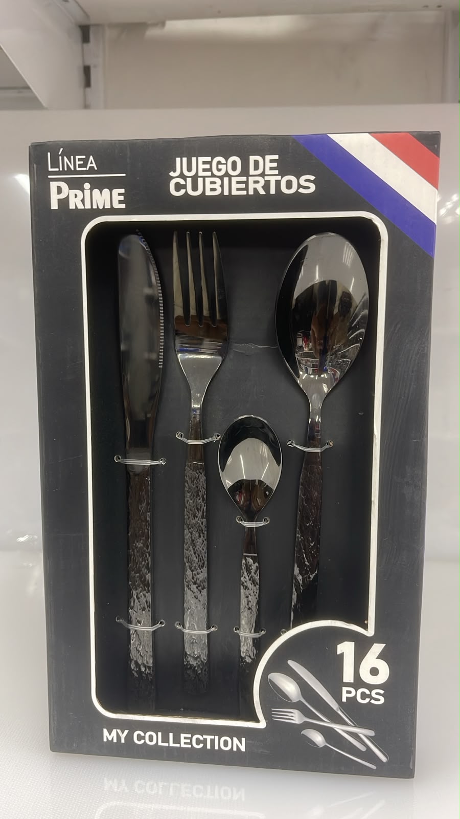 CUBIERTO.POR.16.UNIDADES.CUCHILLO.23.CM..-.TENEDOR.21.CM.-.CUCHARA.21.CM.-.CUCHARITA.16.CM..34716-SL-16