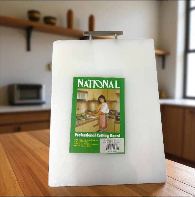 TABLA 30X45 BLANCA CON MANIJA 3045-H-white