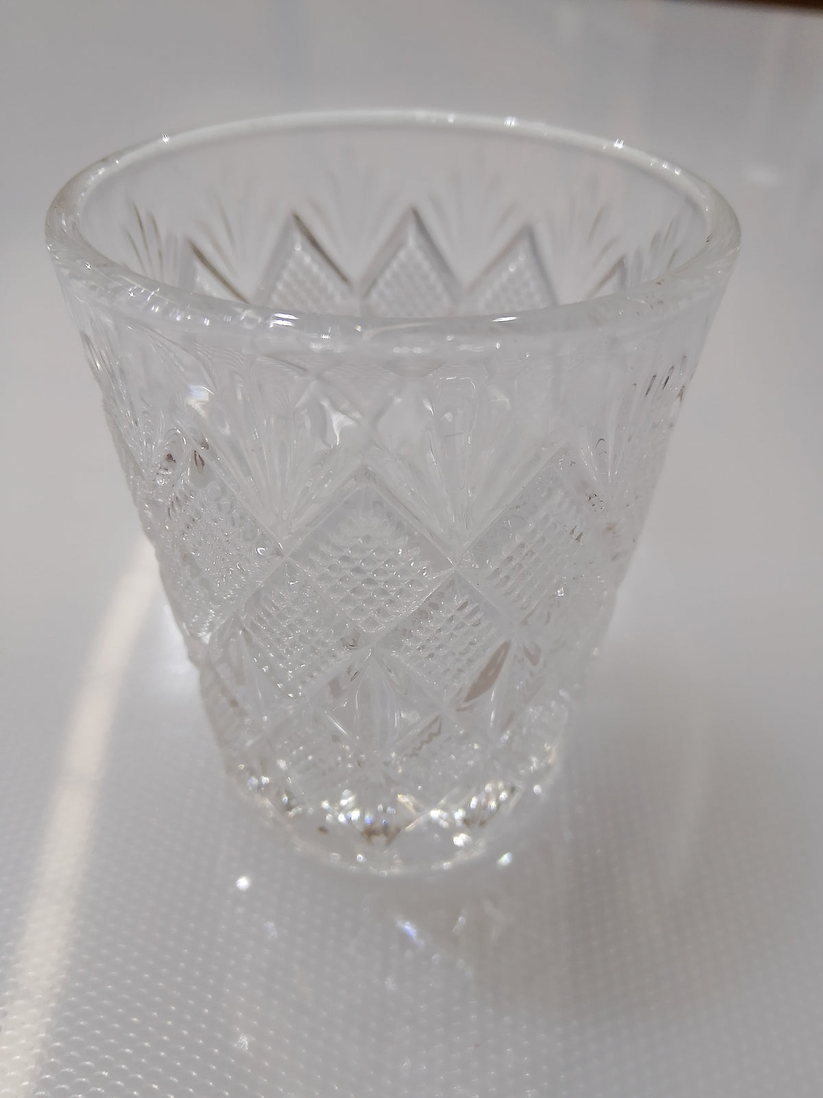 SET X 5 COPA AGUARDIENTERA 50ML K605-9 6X4 CM 50 ML