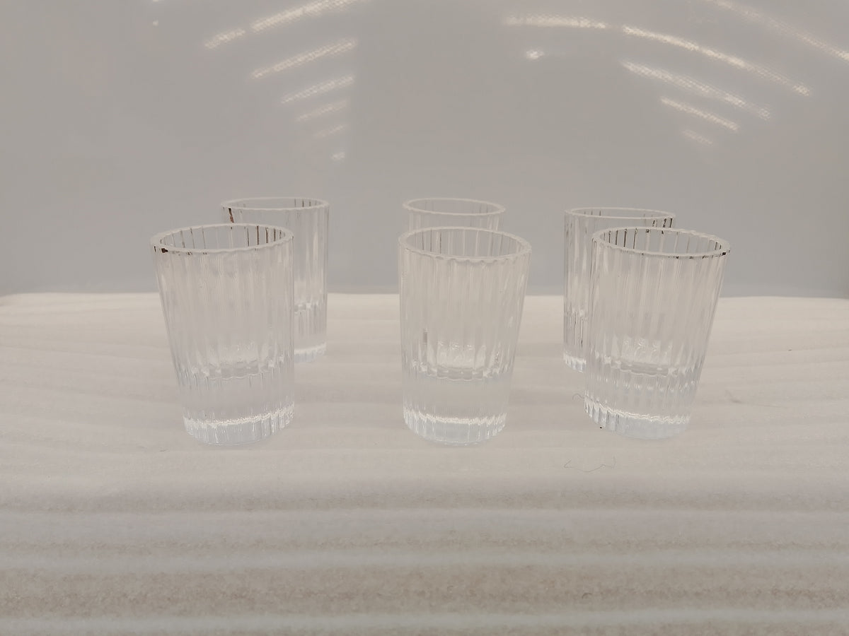 SET X 6 MINICOPAS AGUARDIENTERA 15ML JX5024
