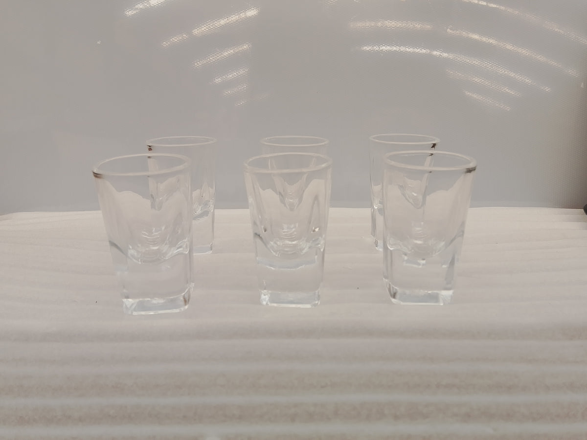 SET X 6 MINICOPAS AGUARDIENTERA 20ML JX5022