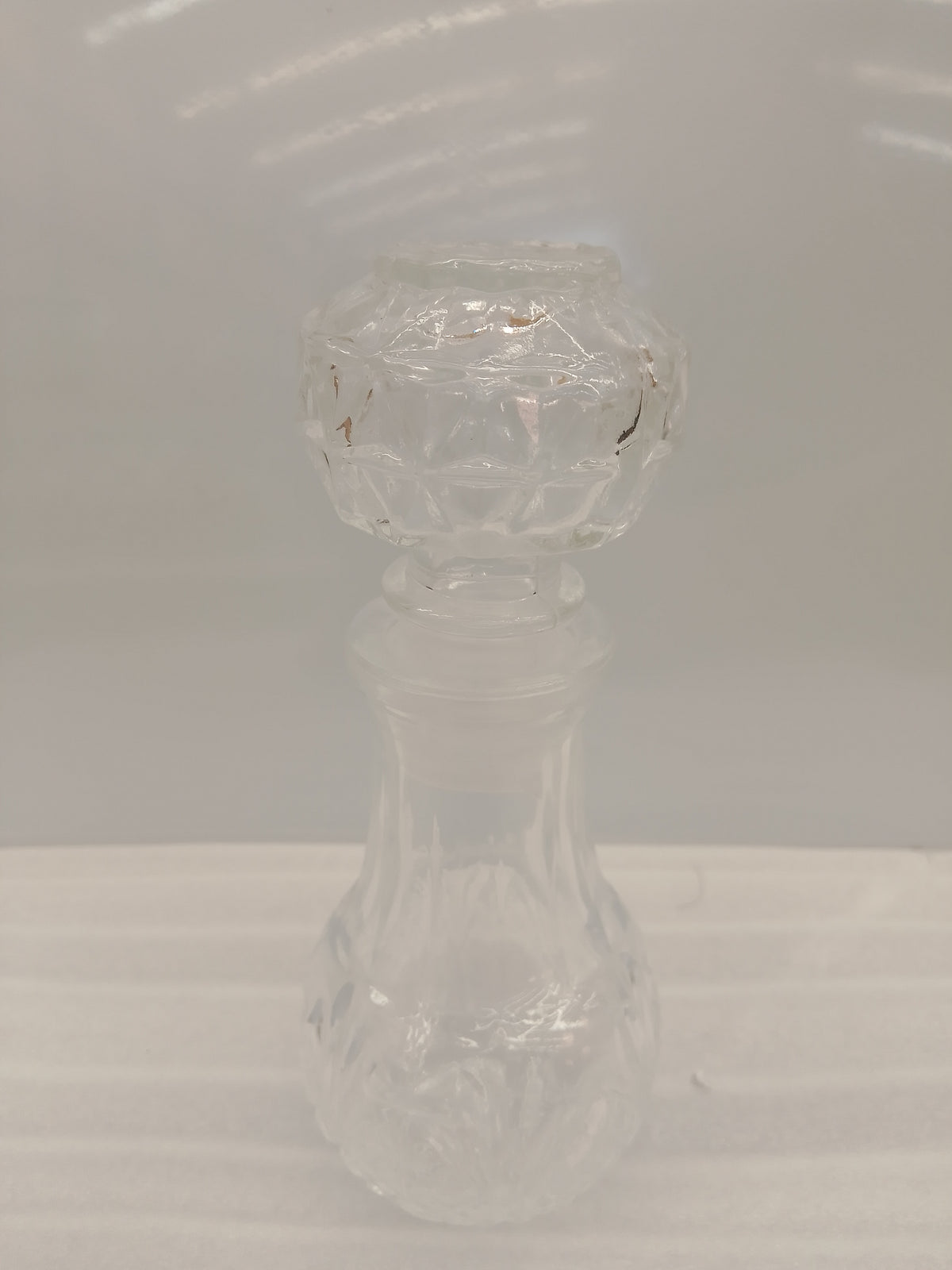 LICORERA EN VIDRIO PEQUENA SJ011-5 12X4 CM 50 ML