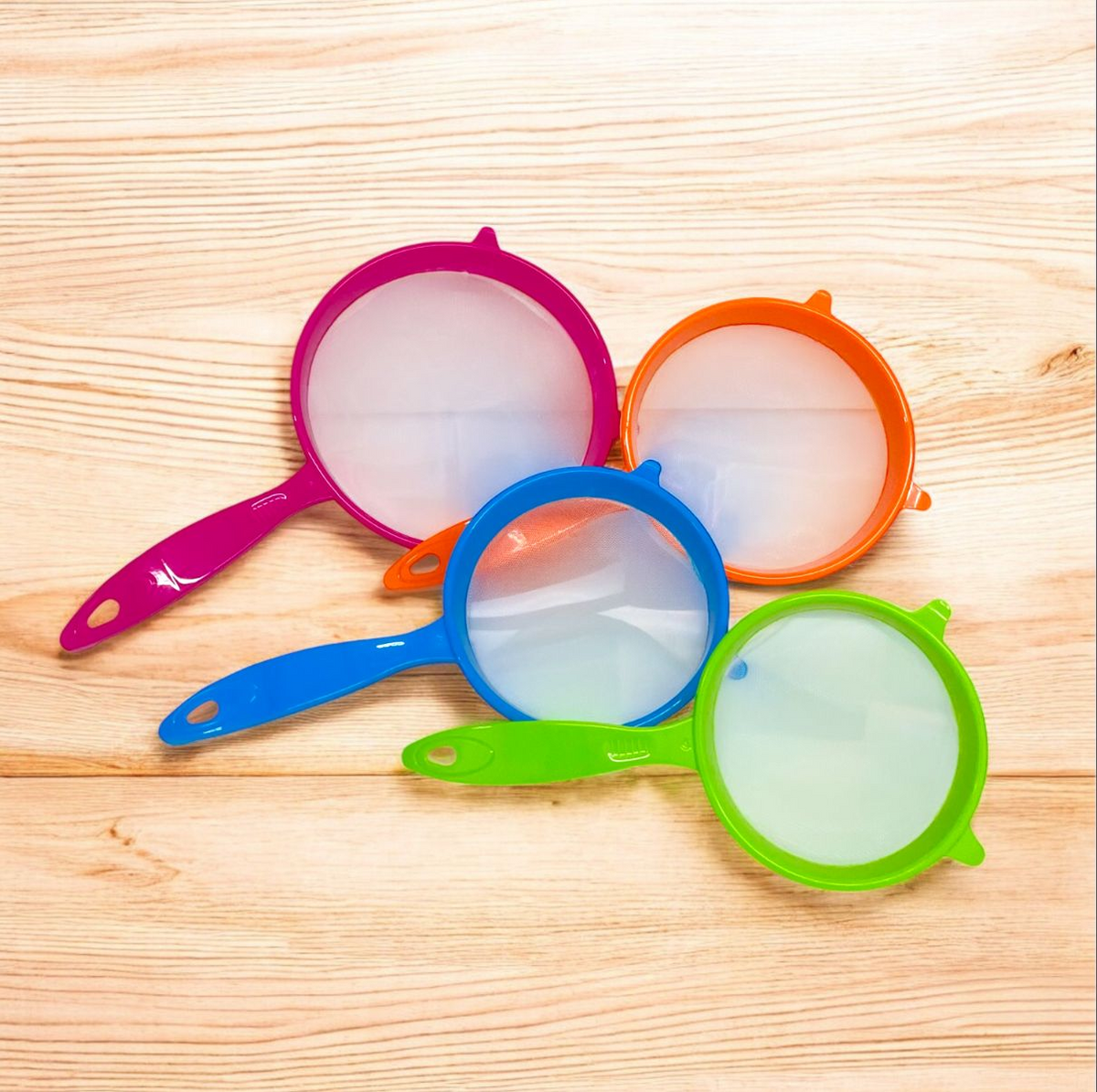 SET X4 COLADORES B352-198-8 GRANDE 36_20 CM - MEDIANO 32_16 CM - PEQUENO 30_14 CM - MINI 26_12 CM