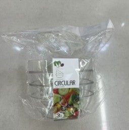 SET X3 MINI BOWL ACRILICO 12X6 CM BL1591117-F282-9875-3pcs