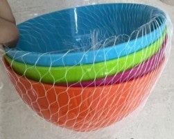 SET X4 BOWL DESIGN 13X7 CM 400 ML BL1591125-B89-1607