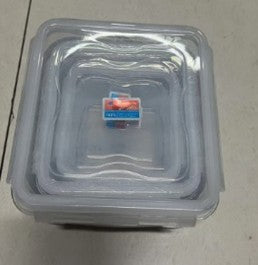 SET X3 RECIPIENTES CUADRADOS (9X9 CM €“ 700 ML - 13X13 CM €“ 1300 ML - 17X17 CM €“ 2200 ML) BL1591165-F172-2595-3