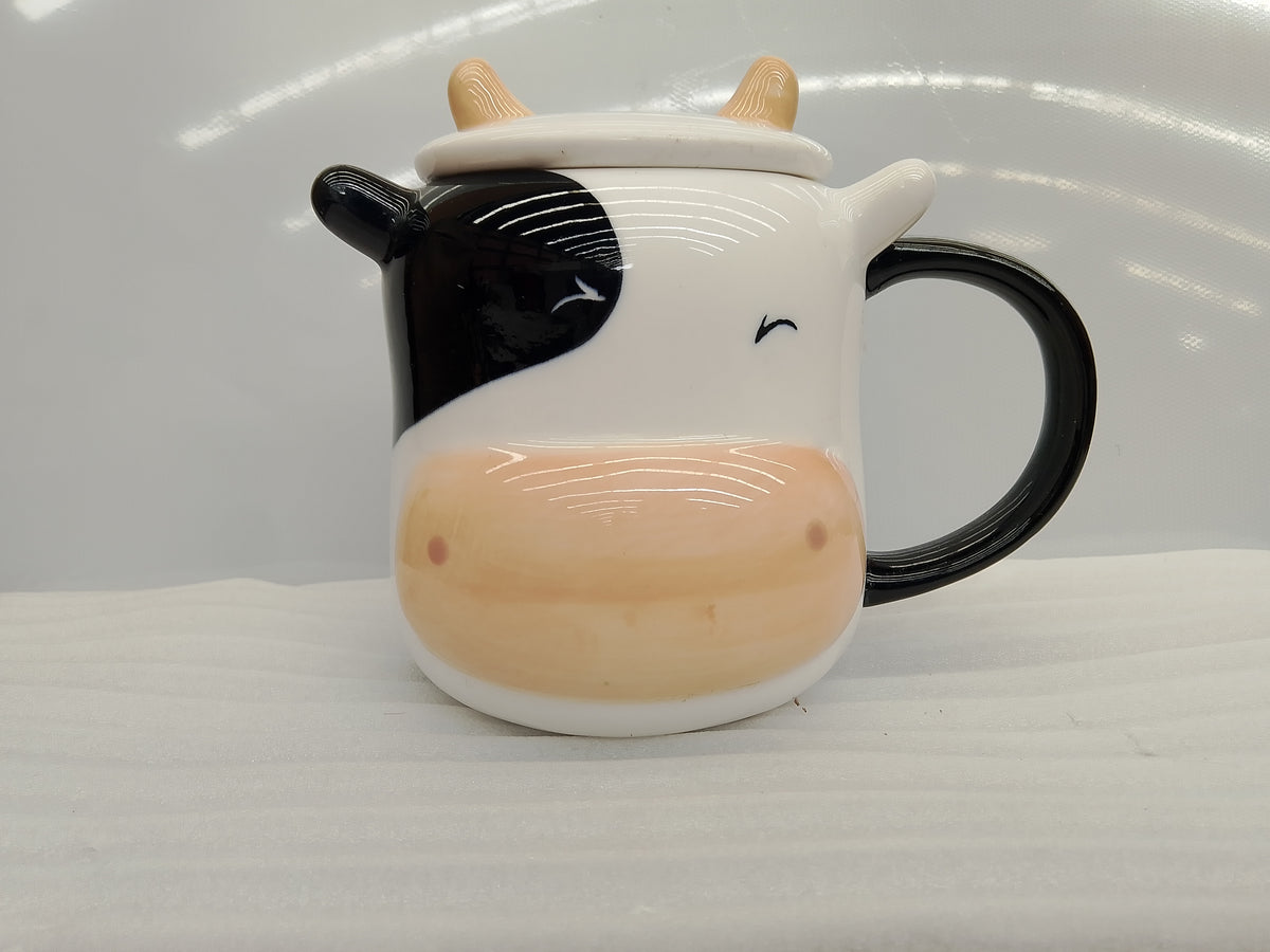 MUG GOLDEN CREAM 10X8 CM 375 ML