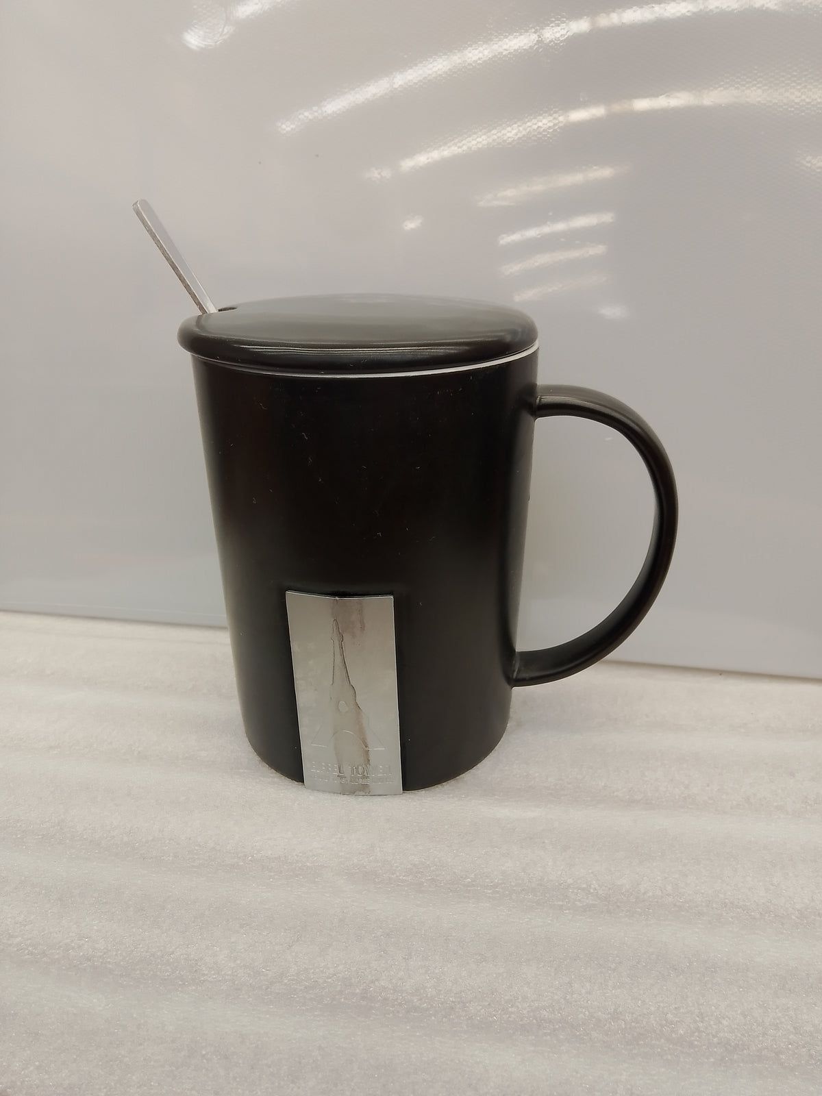 MUG URBAN CREAM 11X8 CM 400 ML