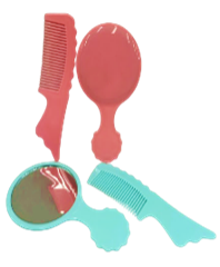 (S)KIT ESPEJO MAS PEINILLA 12 CM PB18-26