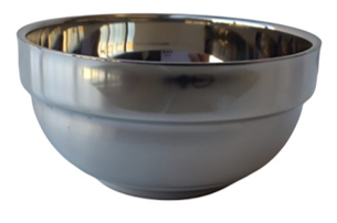 MYPB09-56 BOWL ACERO INOXIDABLE INSTITUCIONAL 11 DM X 6 CM