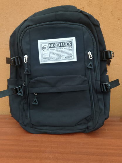 MOCHILA ESCOLAR DESIGN BLACK 43X28X13 CM