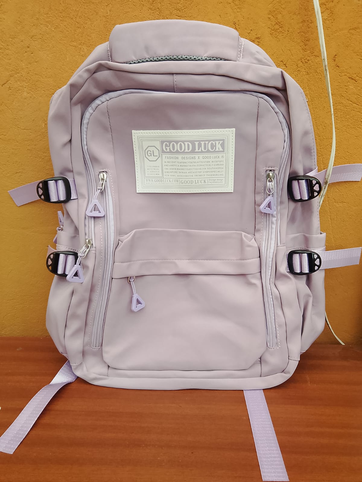 MOCHILA ESCOLAR DESIGN PURPLE 43X13X29 CM
