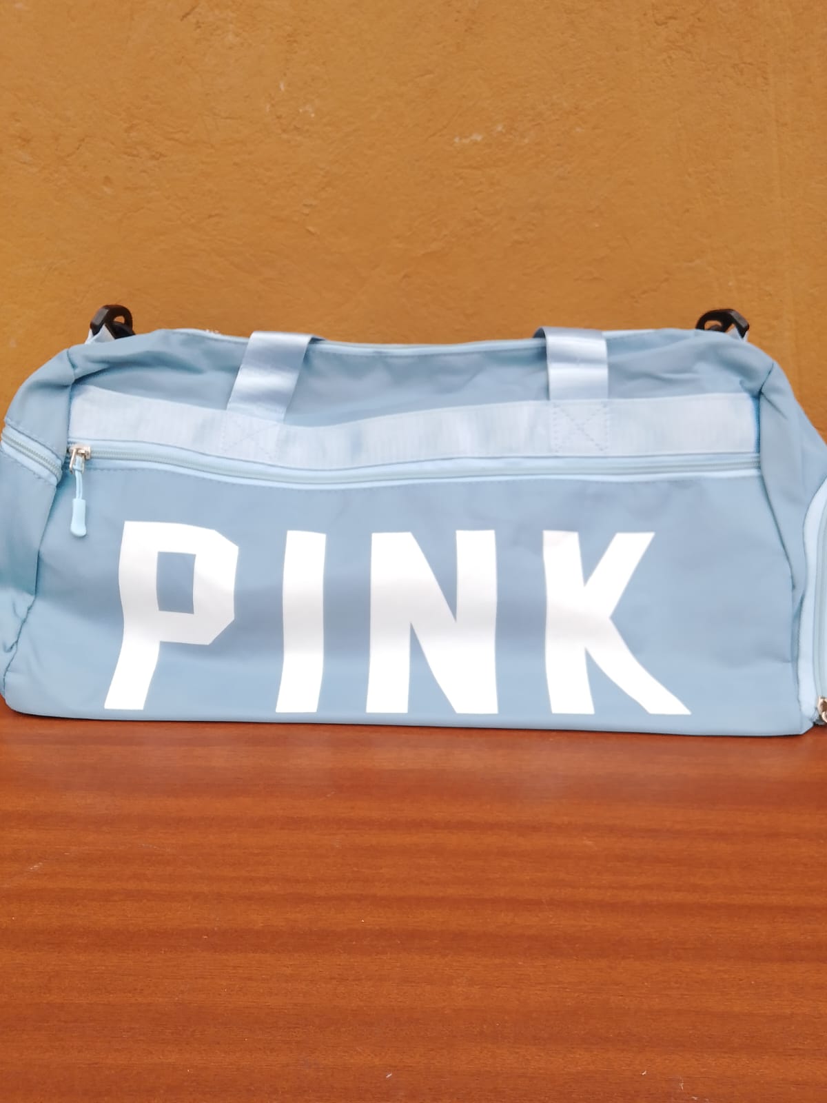 BOLSO DE FITNESS DESIGN PINK BLUE 46X21X21 CM