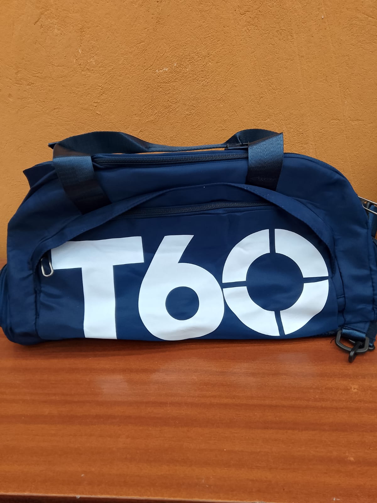 BOLSO DE FITNESS DESIGN BIG T60 DARK BLUE 48X23X23 CM