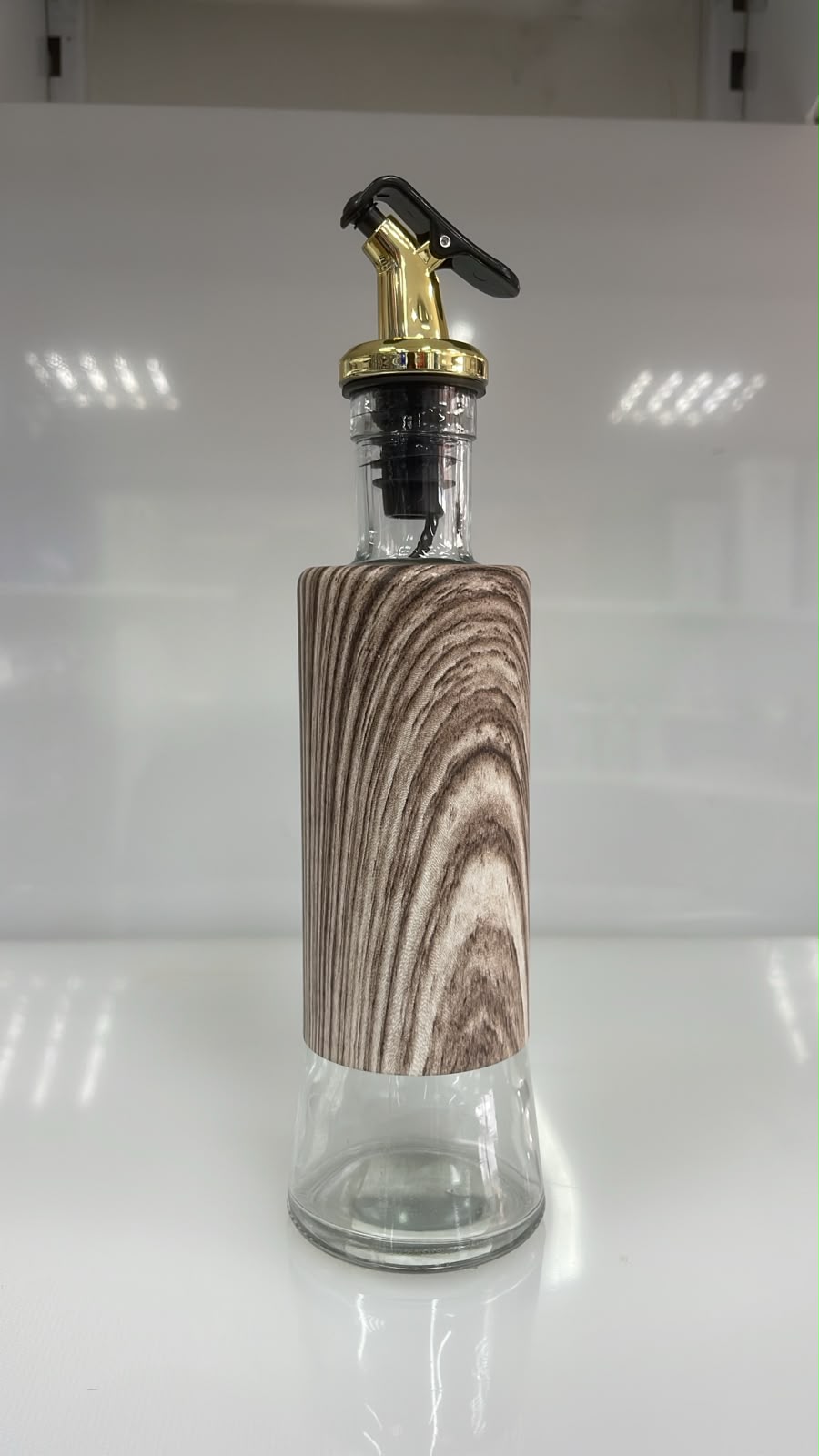 DISPENSADOR DE VIDRIO DESIGN PLUTO 26X6 CM 300 ML