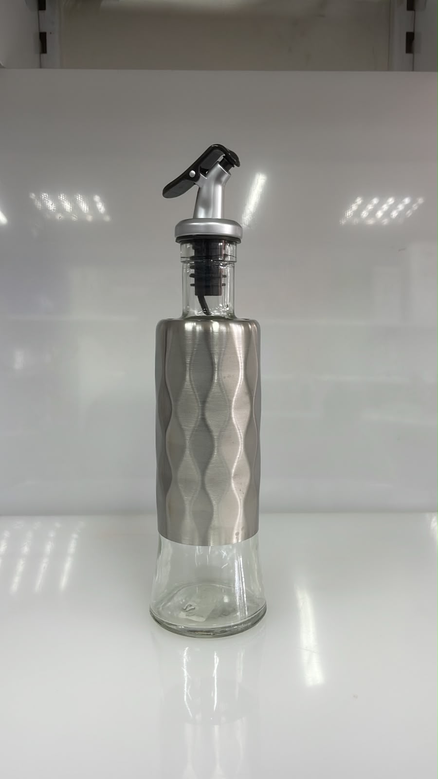 DISPENSADOR DE VIDRIO DESIGN DIAMONT 26X6 CM 300 ML