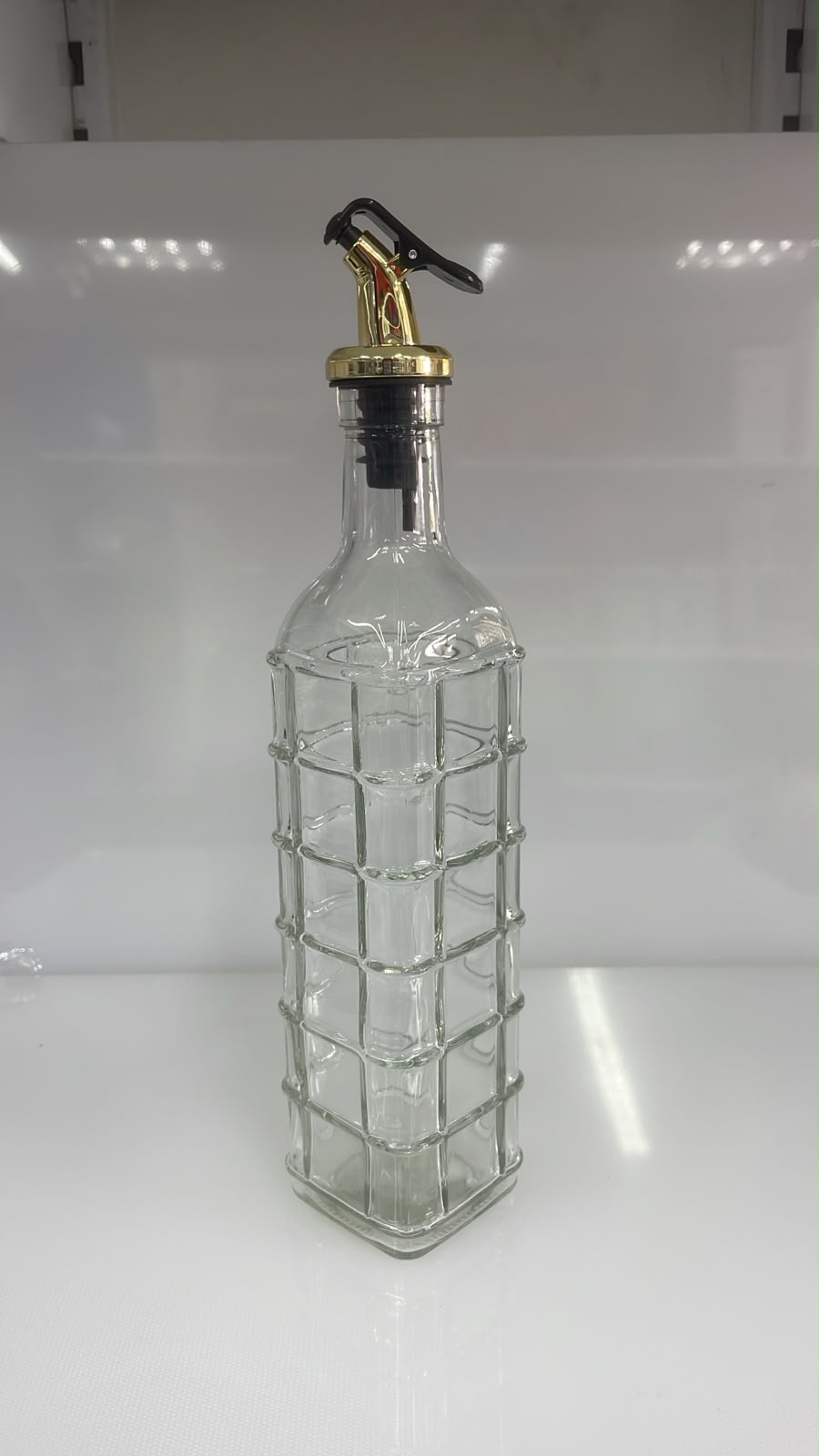 DISPENSADOR DE VIDRIO DESIGN KITCHENWARE 31X6 CM 500 ML