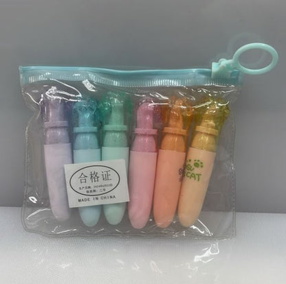 SET X6 RESALTADOR DESIGN SOSU CAT 7 CM PL27-36