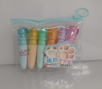 SET X6 RESALTADOR DESIGN SOSU CAT 7 CM PL27-36